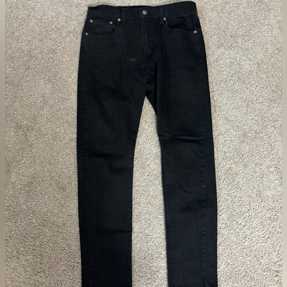 Black Levi Work Pants
